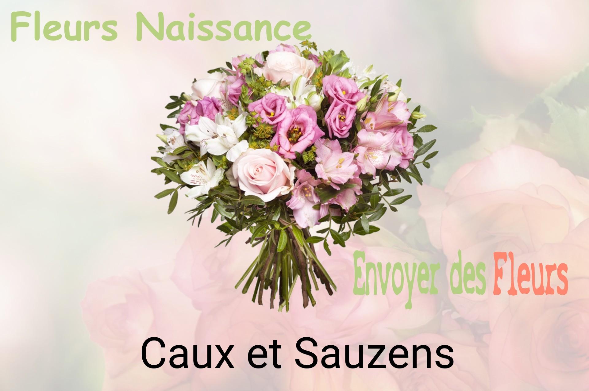 Bouquet de fleurs de naissance livré à Caux-et-Sauzens