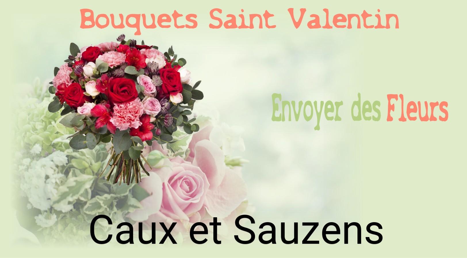 Roses de Saint-Valentin livrées à Caux-et-Sauzens